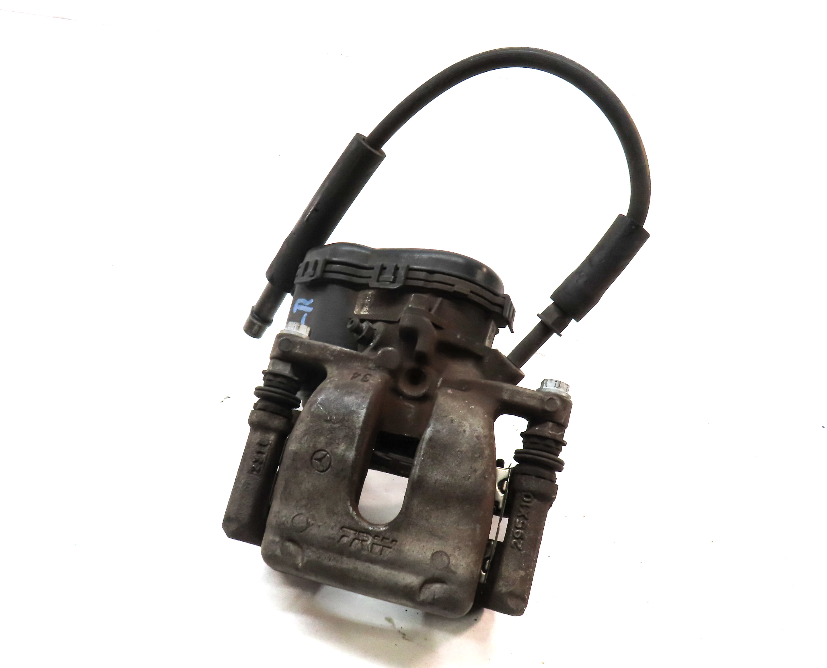 13-20 MERCEDES B250 CLA250 GLA250 (C117 W242 W246 X156) LEFT REAR BRAKE CALIPER — exact item pictured